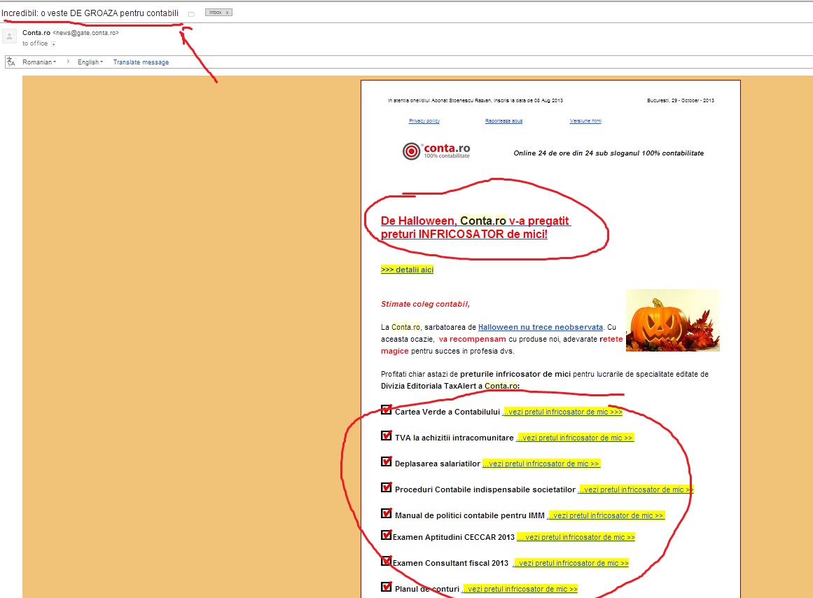 Incredibil!: Conta.ro a devenit un site de groaza pentru contabili